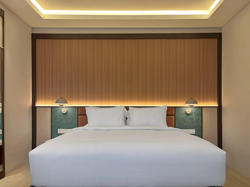 Bluegrass Room at Volume Hotel Bandung, king bed