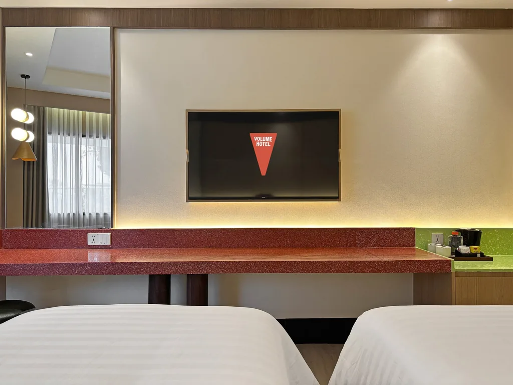 Pansori Room at Volume Hotel Bandung, super king bed